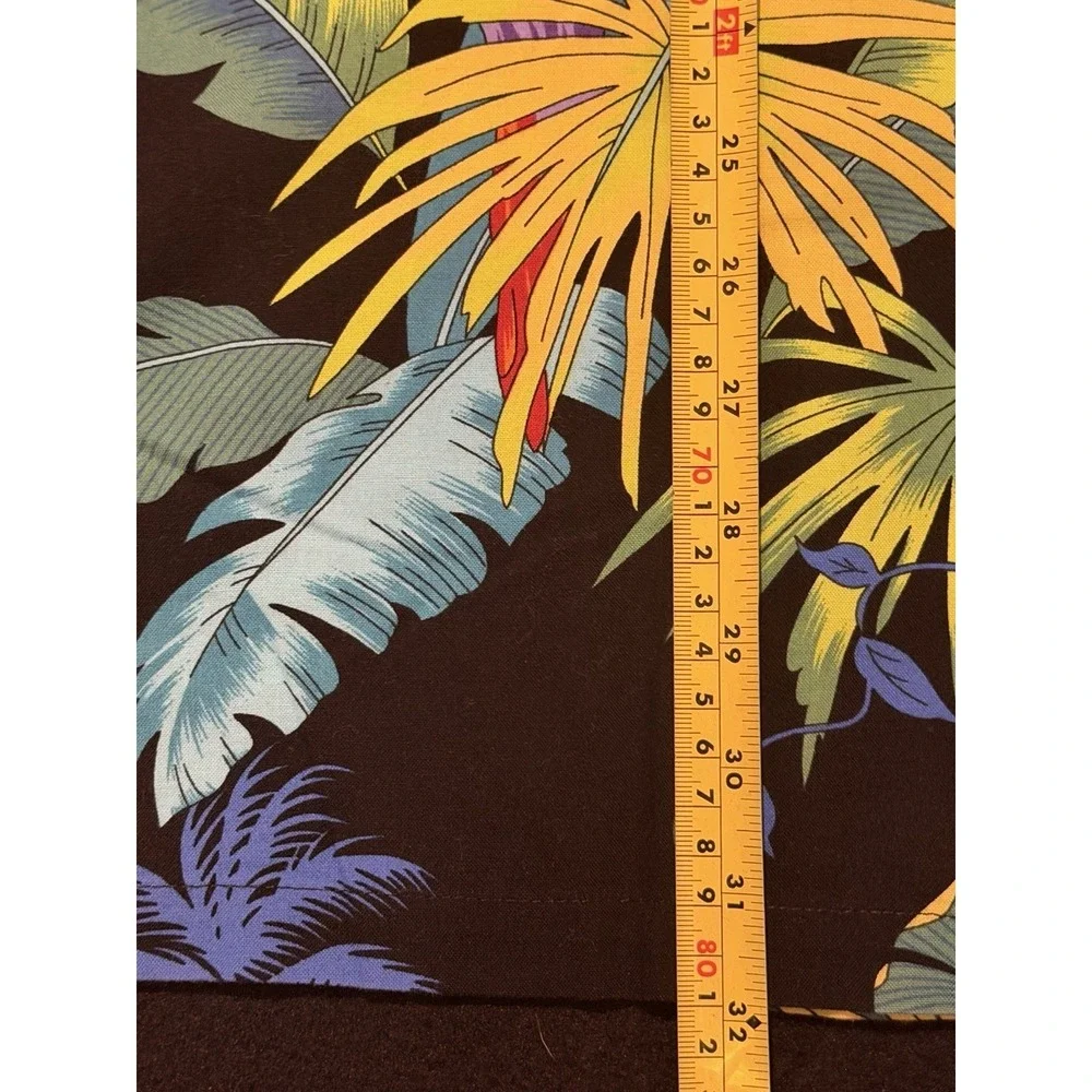 RJC Brand Jungle Parrots Cotton Hawaiian Shirt Mens‎ Size XXL